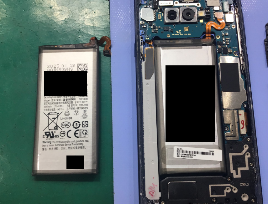 Galaxy Note9の修理はデータそのまま・最短即日修理のスマホ修理工房中野ブロードウェイ店にご相談ください！！